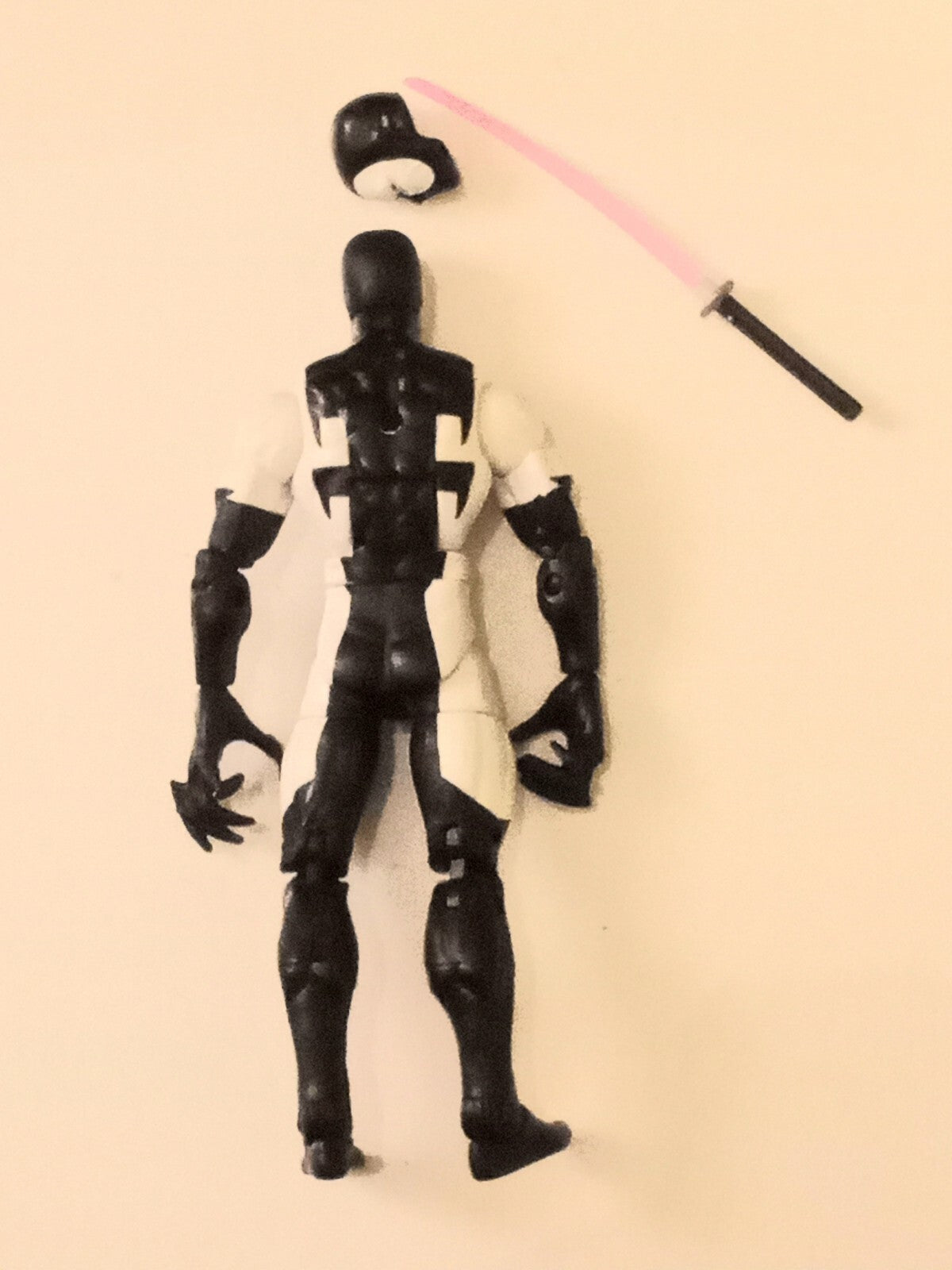 Marvel Legends Deadpool Back In Black 6" Hasbro Action Figure Loose Toy