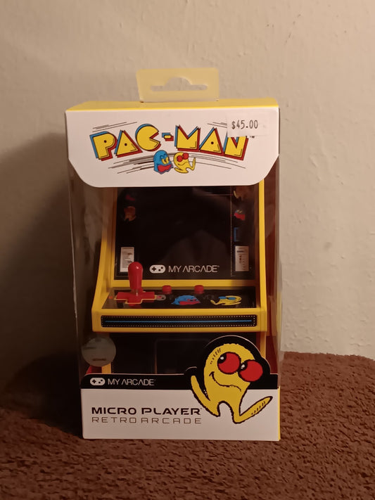 My Arcade Pac-Man Micro Player Retro Arcade Full Color Screen Removable Joystick