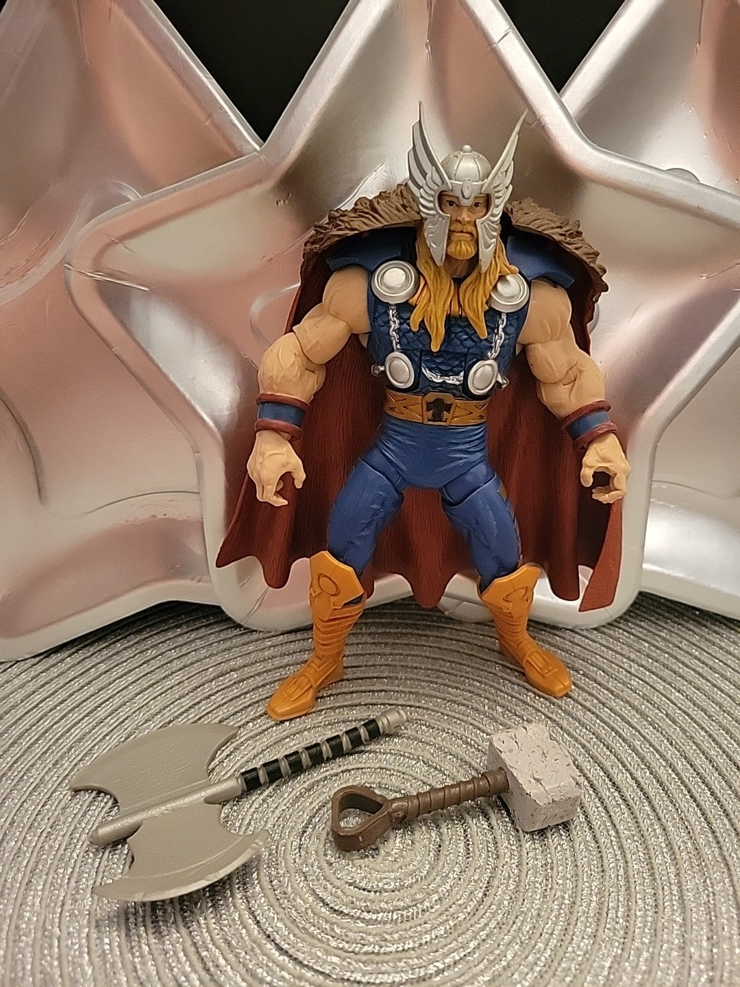 Marvel Legends Blob Series LORD OF ASGARD THOR Loose 6" Action Figure 2007