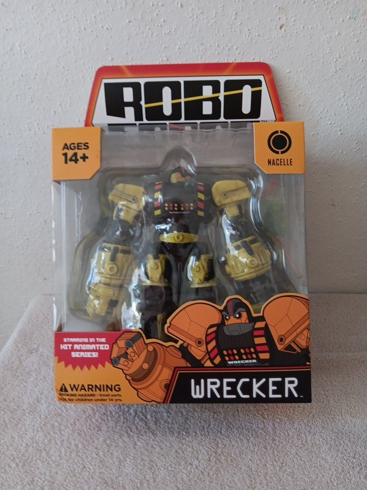 Robo Force Wrecker Action Figure By Nacelle 