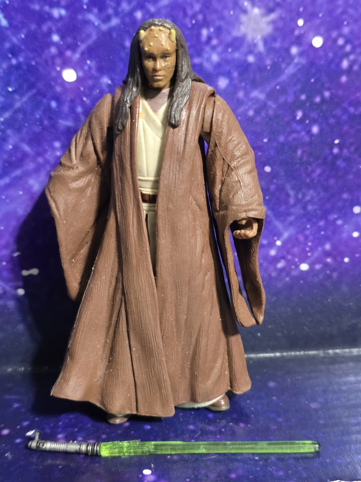 Star Wars Revenge of the Sith AGEN KOLAR Jedi Master Action Figure 3.75