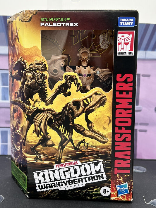 Paleotrex Transformers Kingdom War For Cybertron Deluxe Class Hasbro