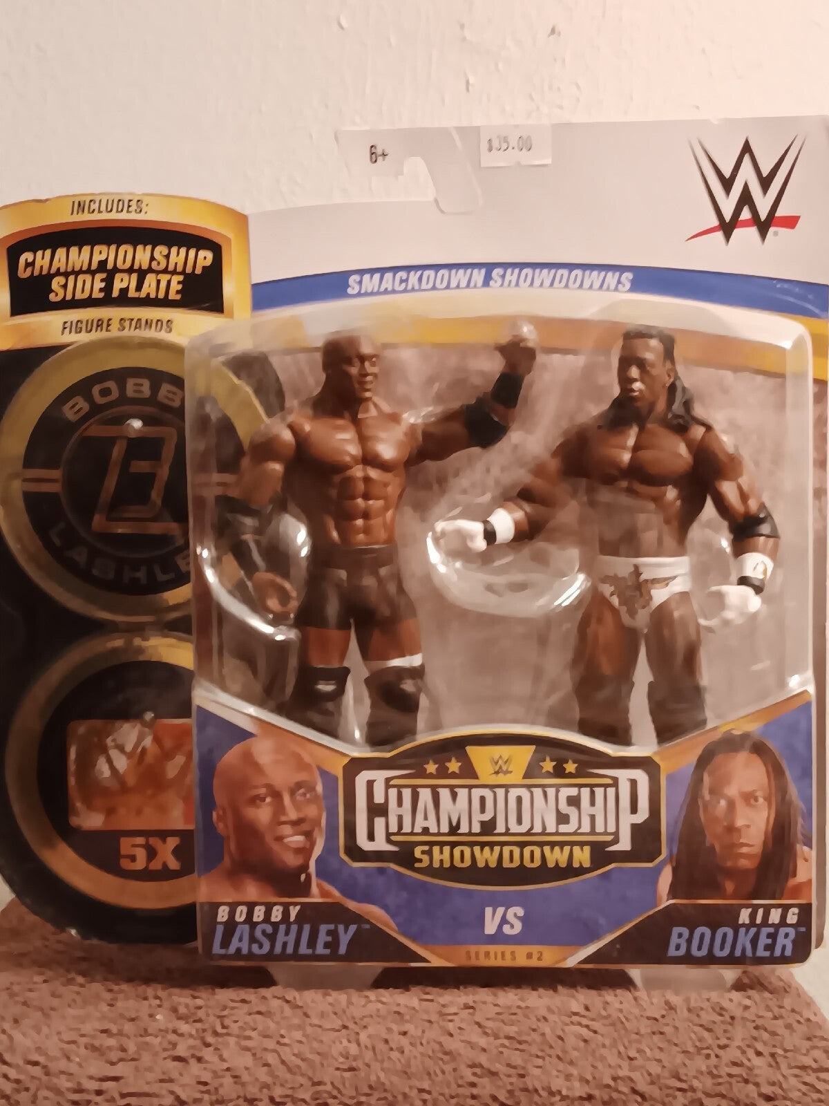 WWE Championship Showdown 2-Pack Bobby Lashley Vs. King Booker (Series 2)