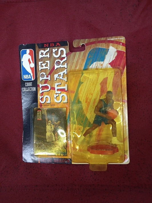 Mattel NBA Superstars Court Collection Shawn Kemp Cavs Figure With Card