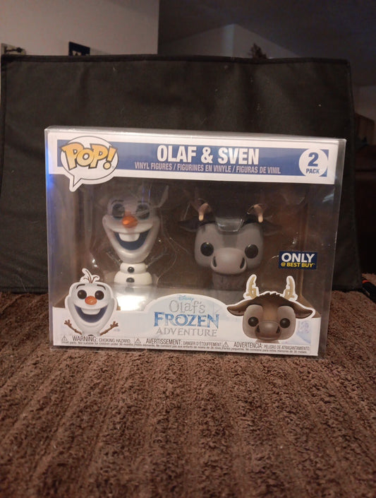 Olaf's Frozen Adventure Funko POP! Best Buy Exclusive - Olaf & Sven