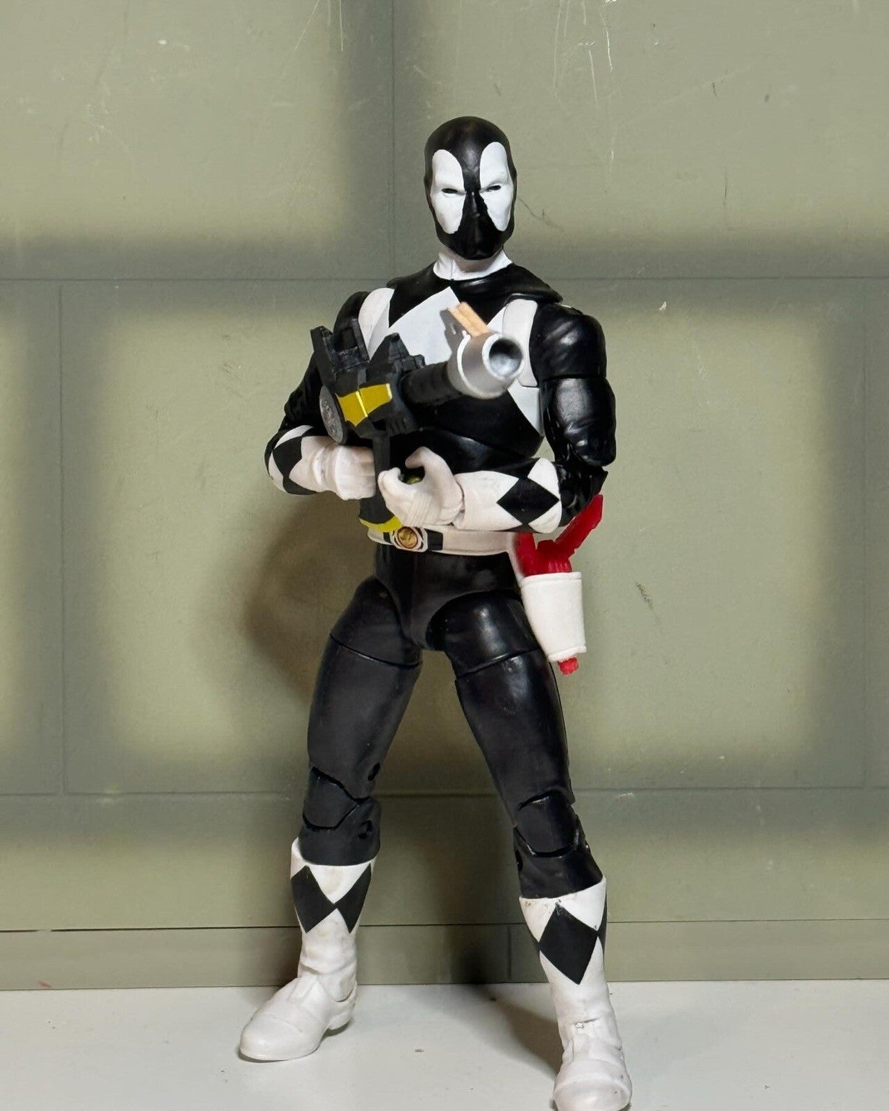 Custom Power Pools Power Rangers Lightning Mighty Morphin Blue Ranger Deadpool