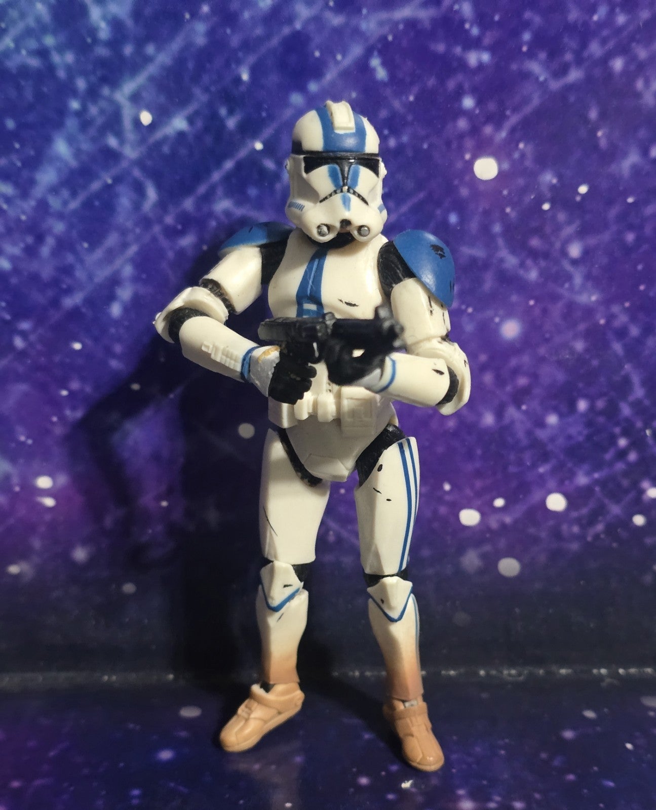 04 Hasbro Star Wars Revenge of the Sith, 501st Clone Trooper 3.75" Action Figure
