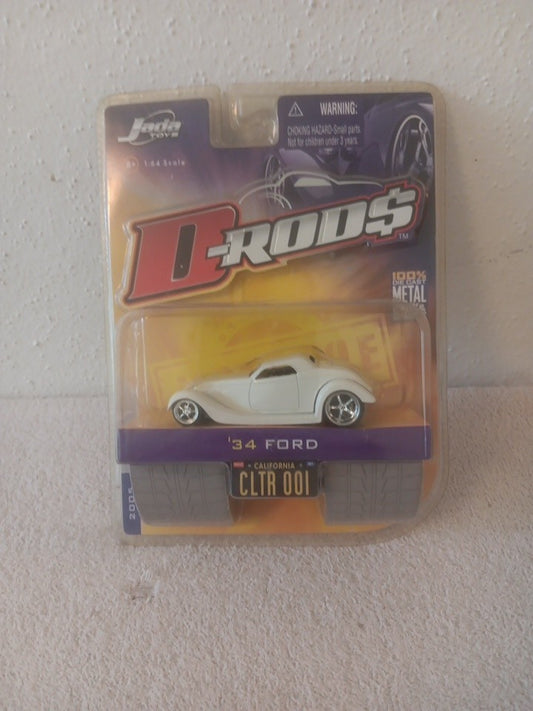 JADA D-RODS WHITE '34 FORD