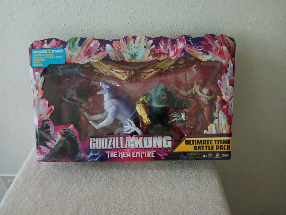 GODZILLA X KONG THE NEW EMPIRE ULTIMATE TITAN BATTLE PACK MOTHRA / SHIMO 