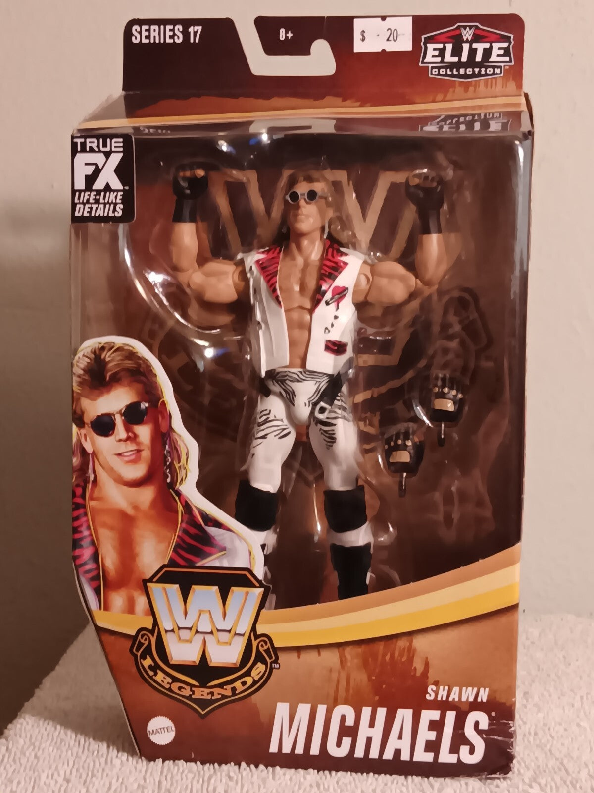 Shawn Michaels WWE Legends Elite Collection Exclusive Action Figure