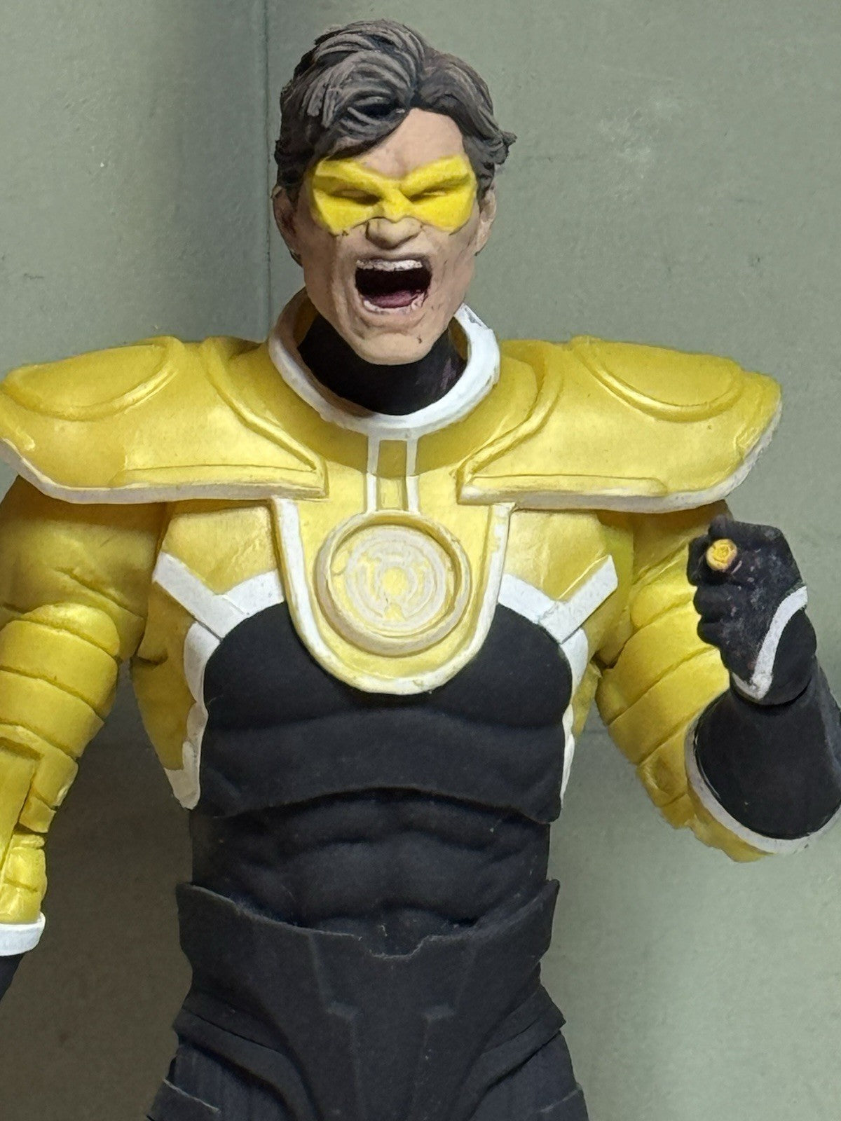 Custom Hal Jordan DC Multiverse Collector Sinestro Corps Yellow Lantern