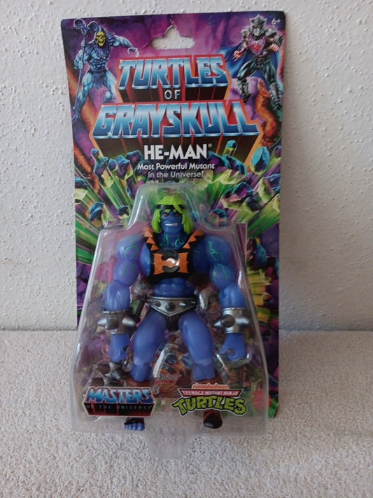 Turtles of Grayskull He-Man Most Powerful Mutant Mattel