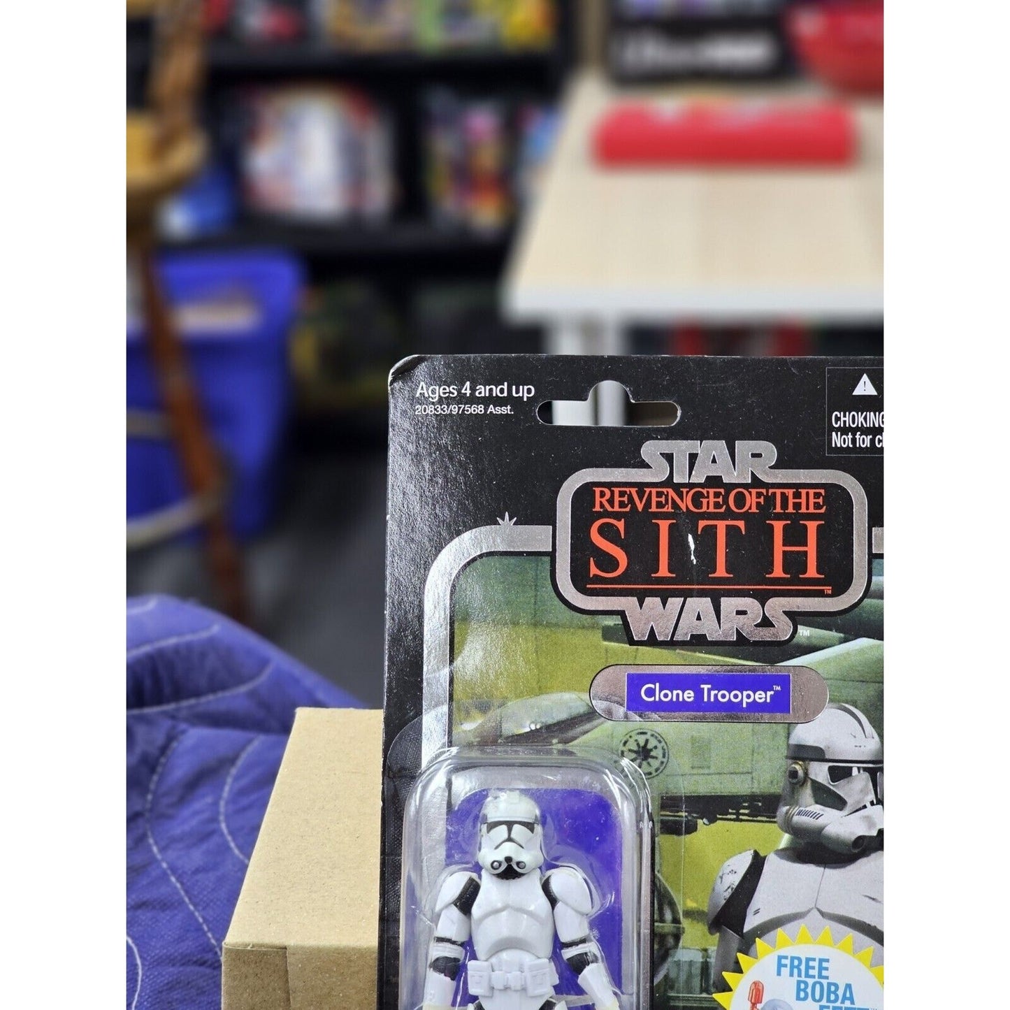 VC15 CLONE TROOPER 2010 THE VINTAGE COLLECTION SILVER FOIL CHASE SW112