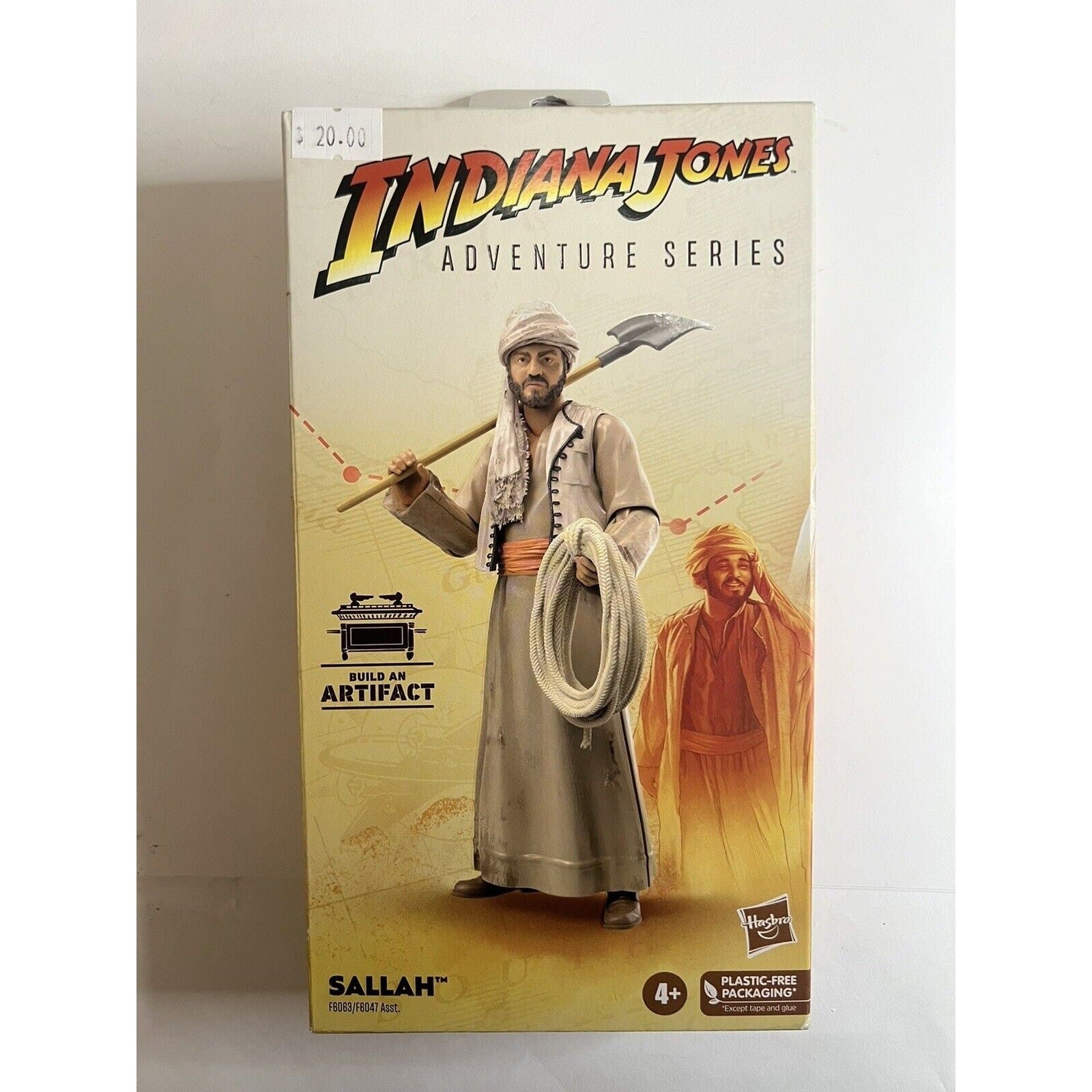 Indiana Jones Adventure Series Raiders of the Lost Ark Action Figures Sallah