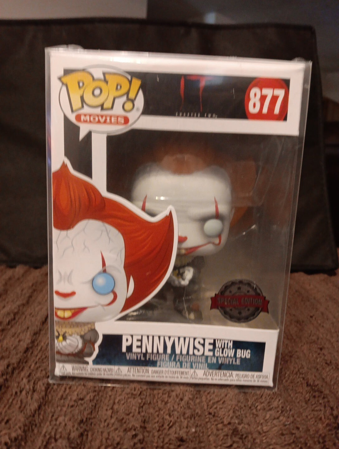 Funko POP! IT Chapter 2 Pennywise with Glow Bug 877