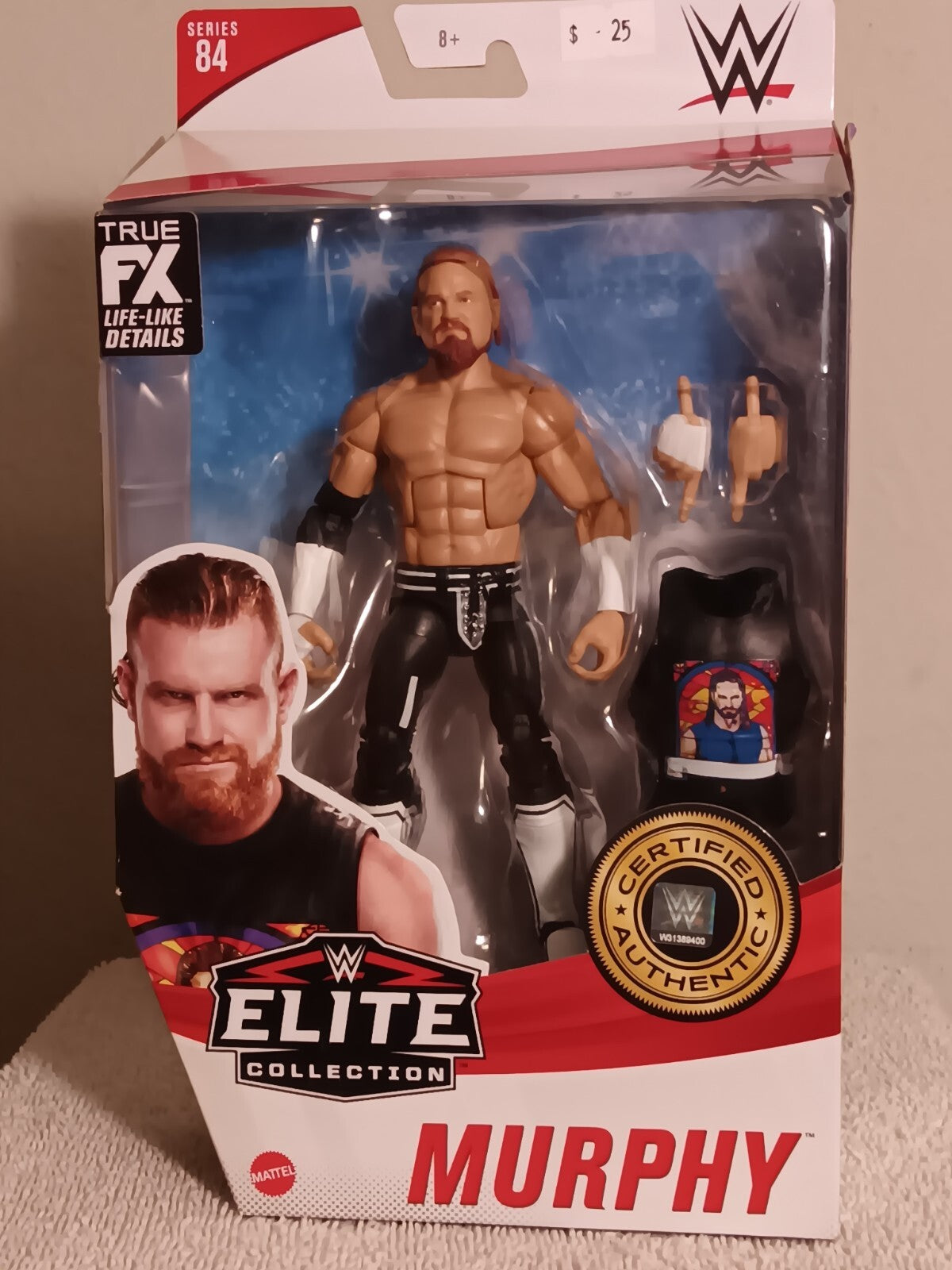 Mattel WWE  MURPHY Elite Collection Murphy Action Figure