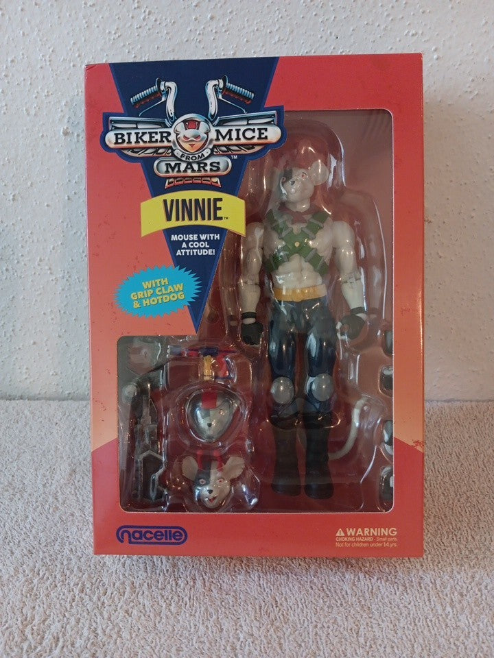 Nacelle Biker Mice From Mars Vinnie 7 Inch Action Figure 