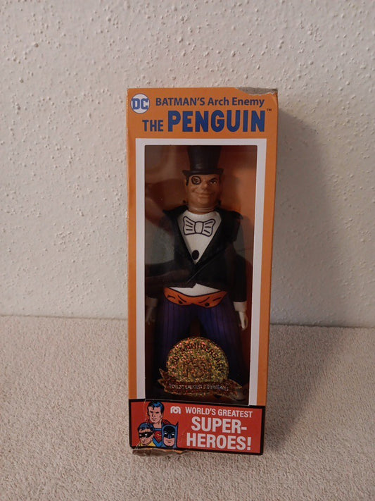  PENGUIN 8" Figure  DC Comics World's Greatest Super  Heroes Slight Box Damage
