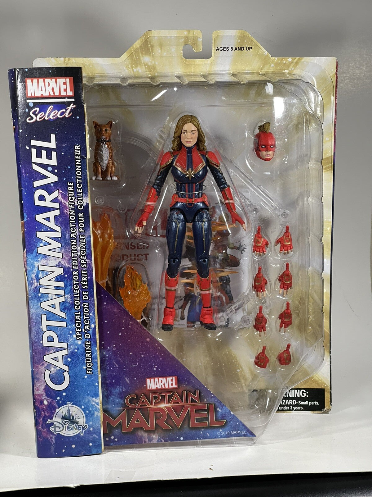 Captain Marvel Disney Store Exclusive Action Figure 7" Diamond Select Toys MCU