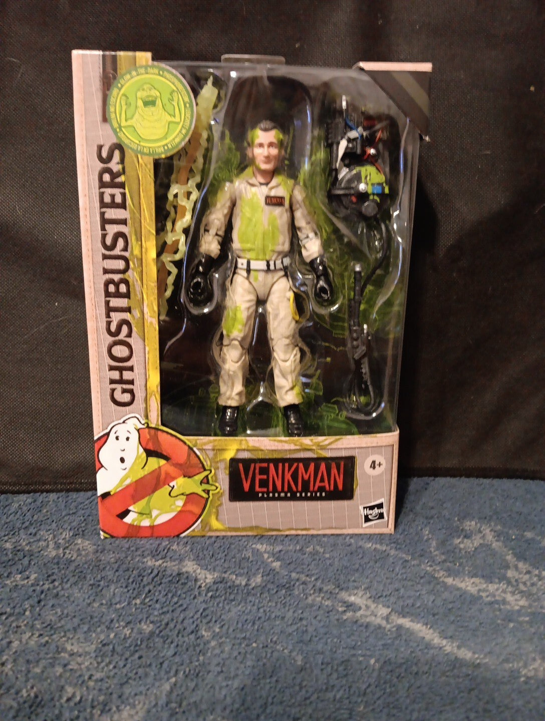 Hasbro Ghostbusters Peter Venkman Plasma Series Glow-in-the-Dark 6” Figure  New