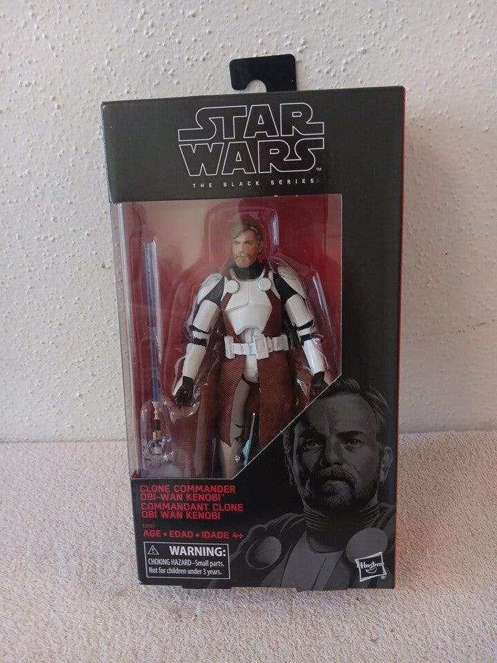Star Wars: The Black Series Clone Commander Obi-Wan Kenobi Hasbro 