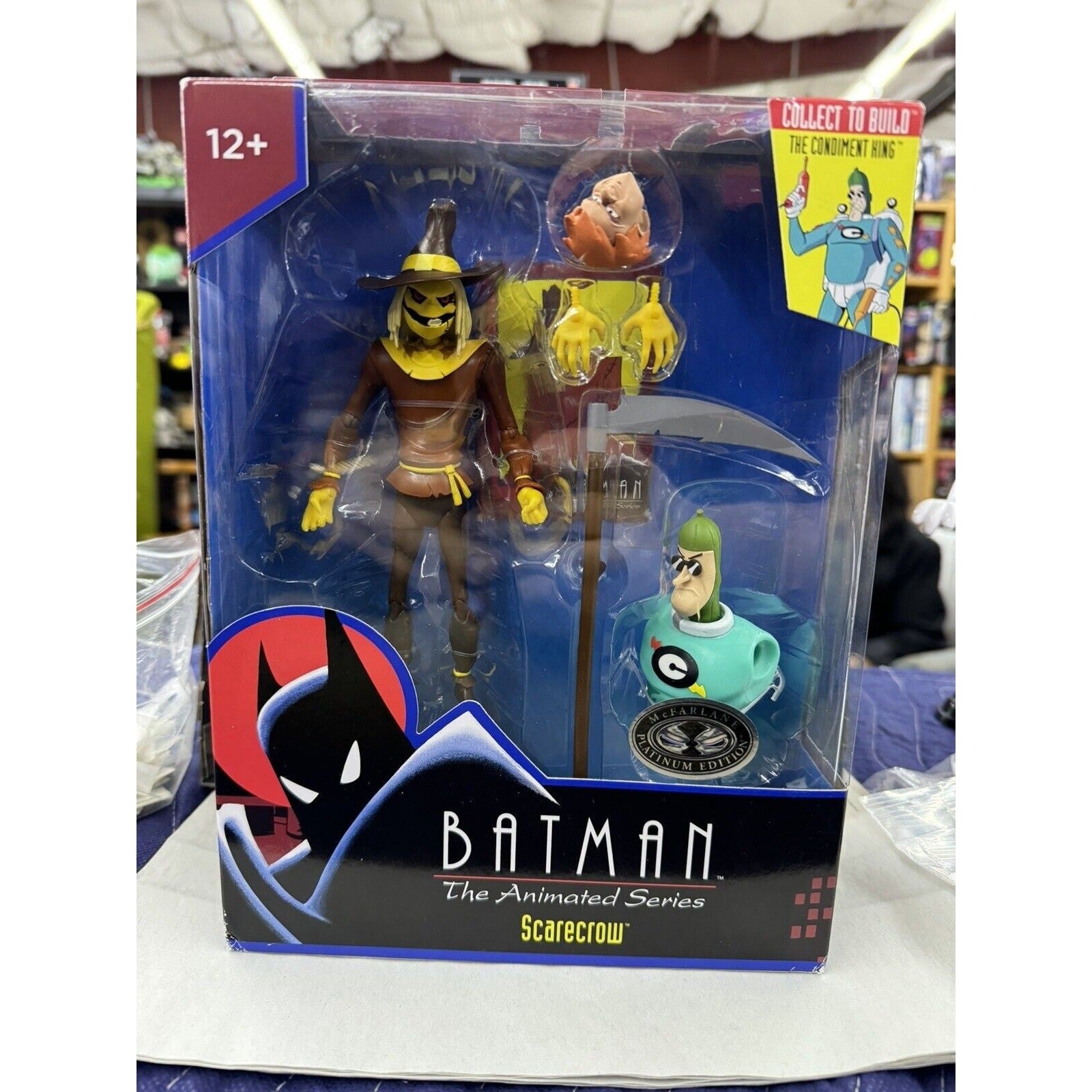 Scarecrow Platinum Chase McFarlane DC Multiverse Batman The Animated Series BTAS