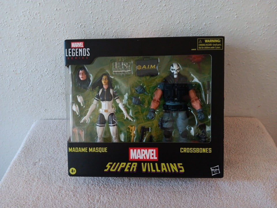 HASBRO MARVEL LEGENDS  MADAME MASQUE An Crossbones 
