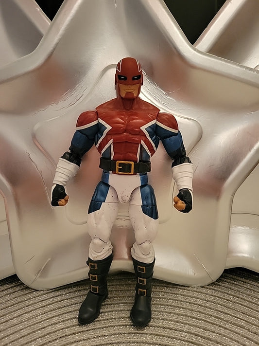 Marvel Legends Captain Britain 6" Action Figure Abomination BAF Wave Hasbro