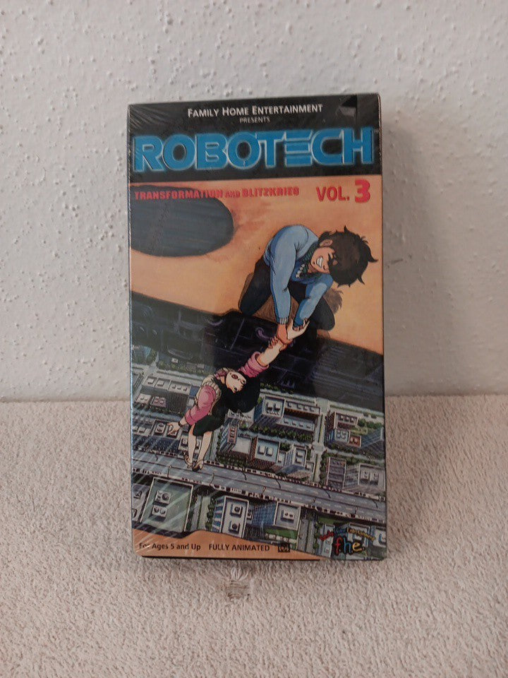 Robotech VHS Vol.3 (Transformation And Blitzkrieg)