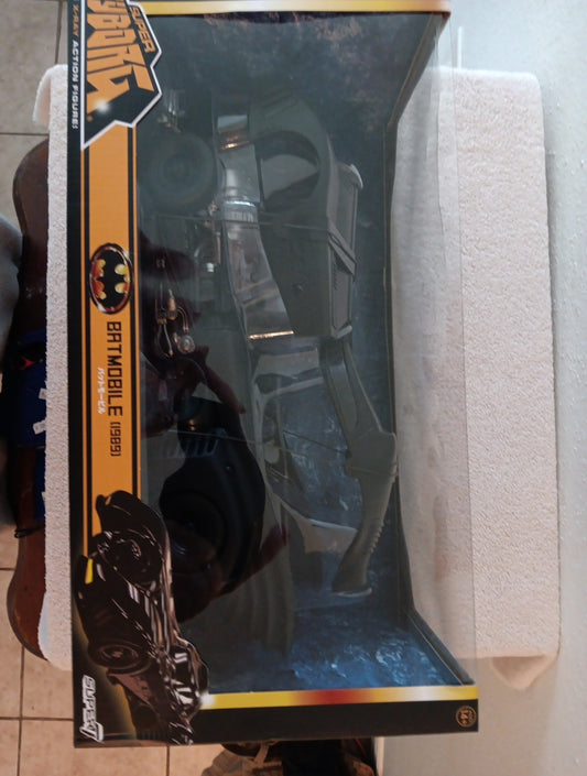 Super7 Super Cyborg Batman Batmobile 1989  X Ray Action Figure Vehicle NIB