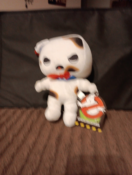 Ghostbusters Toasted Stay Puff On Fire Marshmallow Stuffed Toy 10 Inches_211ST