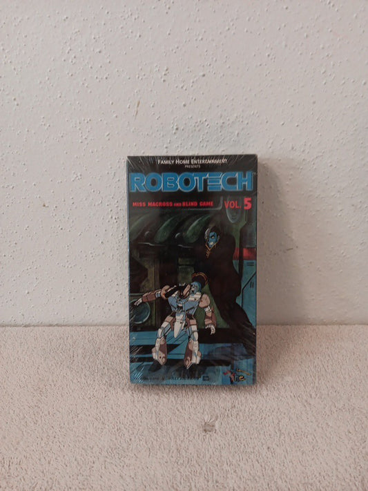 Robotech Vhs Vol 5 ( Miss Macross/ Blind Game)