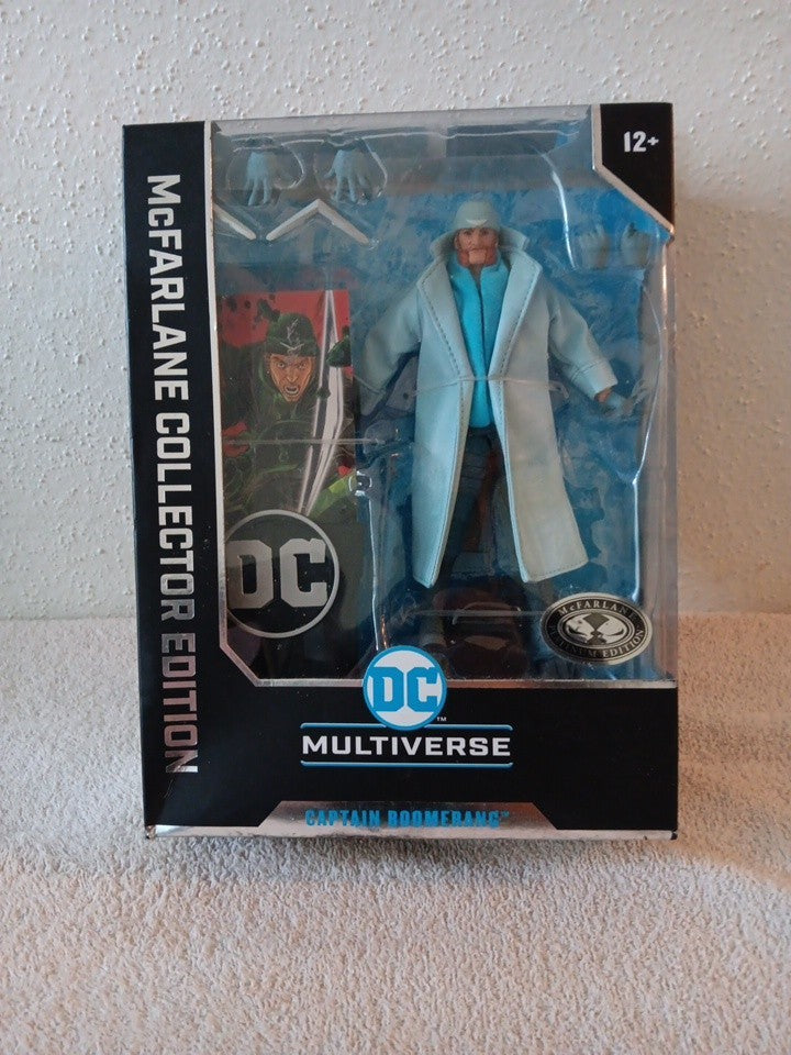 McFarlane DC Multiverse Collector Edition Captain Boomerang Platinum Edition