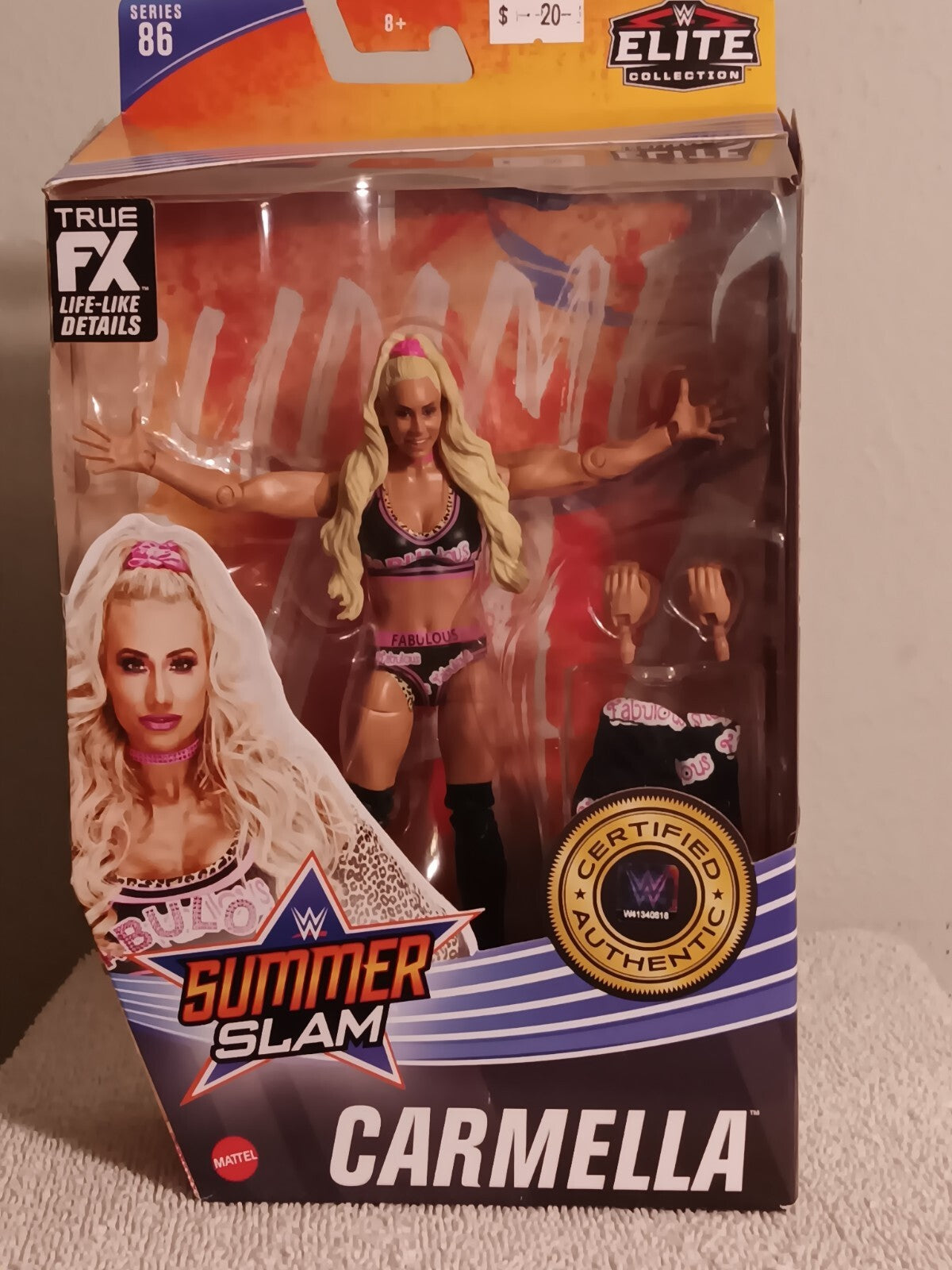 Carmella - WWE Elite 86 Mattel Toy Wrestling Action Figure