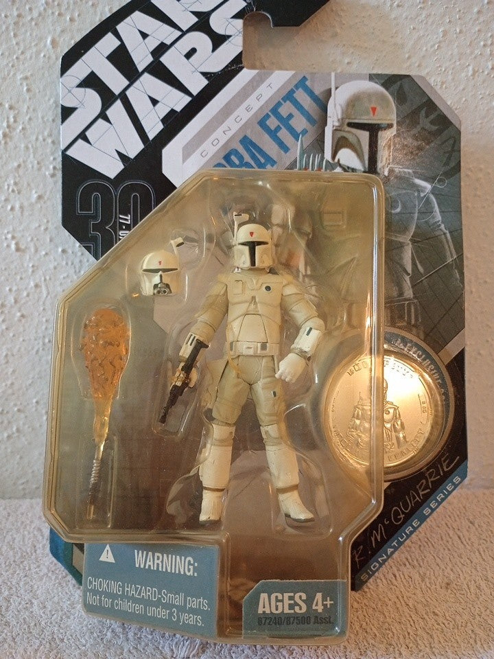 Hasbro Star Wars McQuarrie Concept Boba Fett, 3.73" Action Figure
