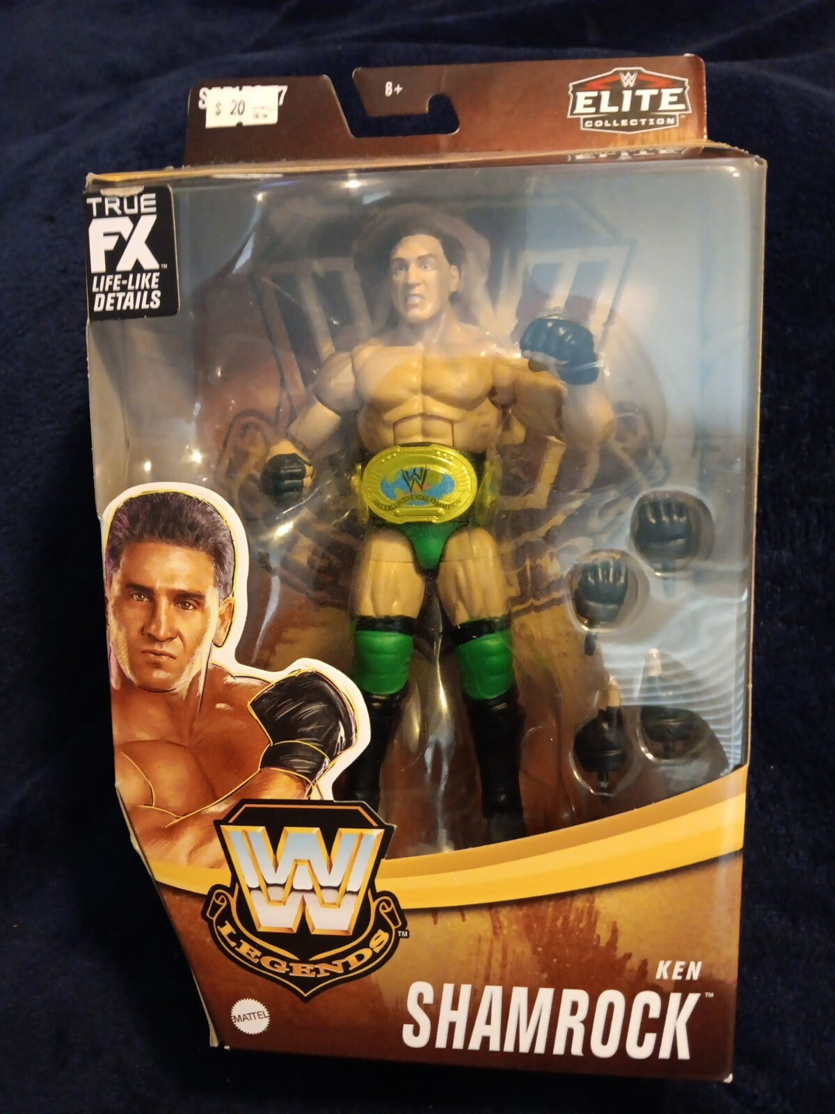 WWE Elite Collection Legends Series 17 Ken Shamrock Mattel