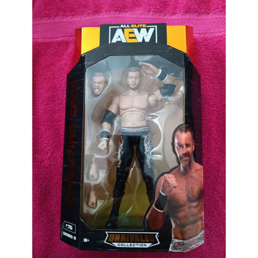 Jazwares AEW Unrivaled Collection Series 9 Christian Cage #76 Action Figure NEW