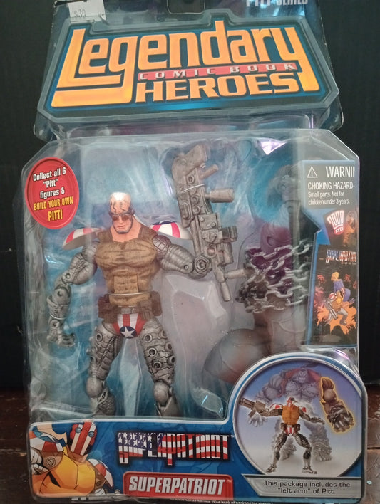 Legendary Comic Book Heroes Super Patriot Unmasked Variant