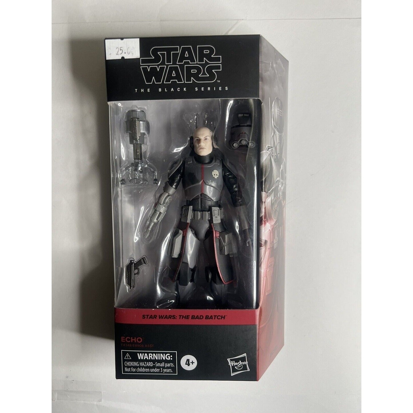 Hasbro Star Wars The Bad Batch Black Series Echo 6" Action Figure