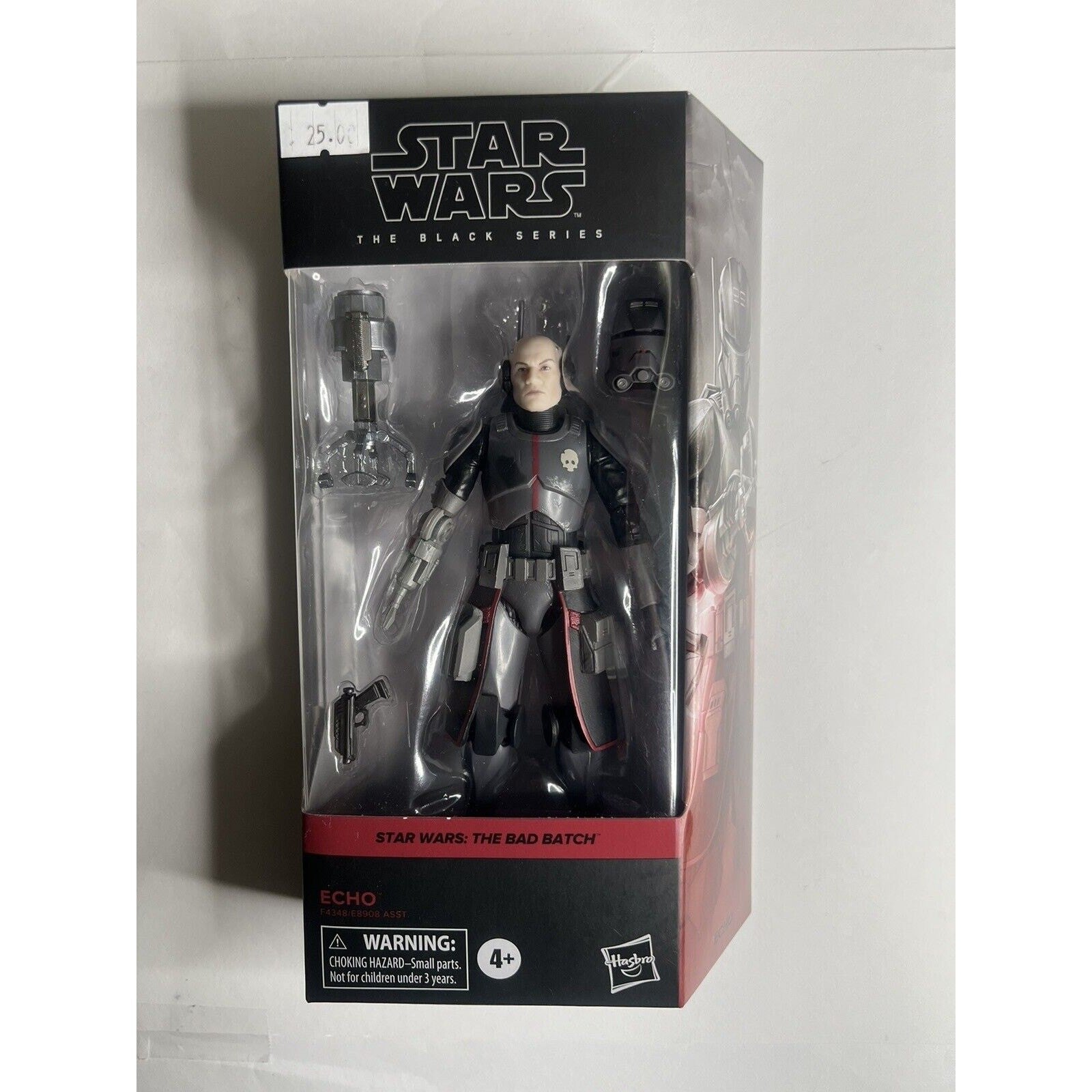 Hasbro Star Wars The Bad Batch Black Series Echo 6" Action Figure
