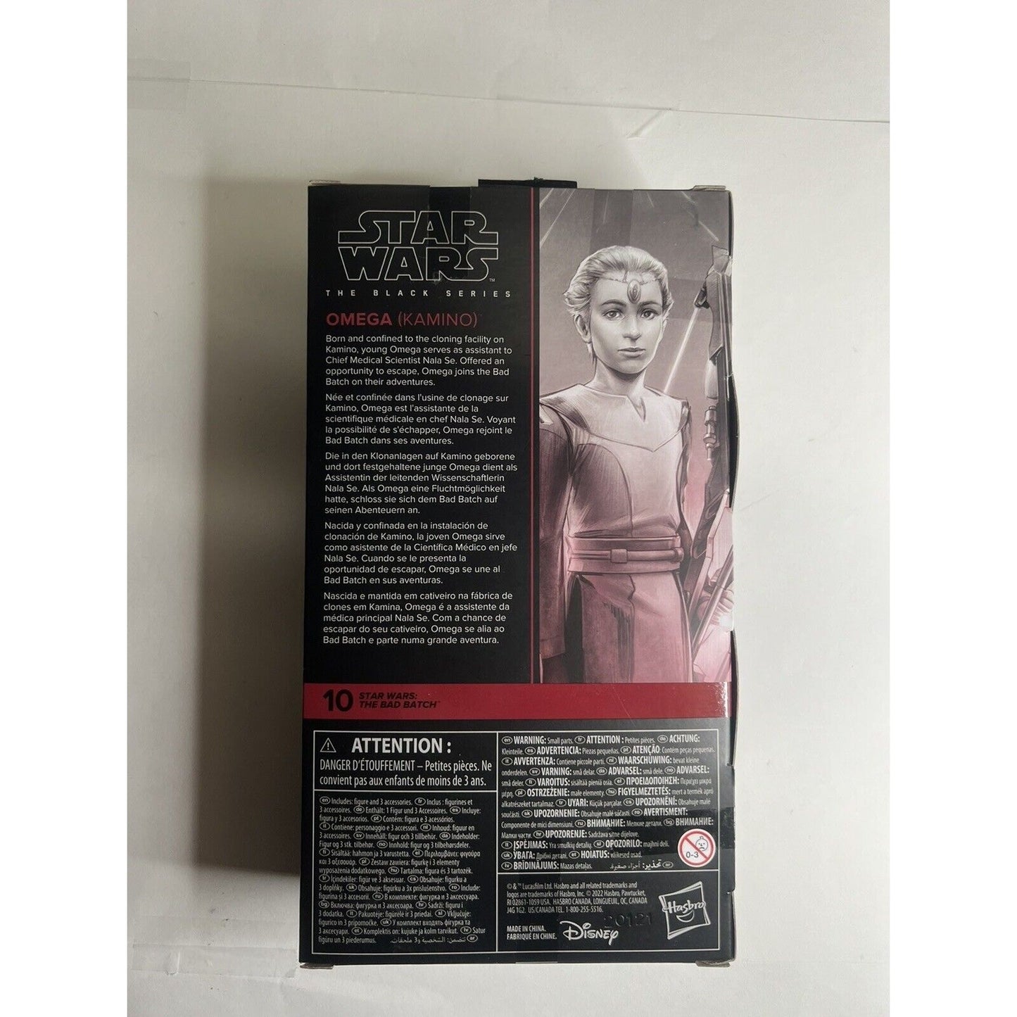 NEW Star Wars Black Series Omega (Kamino) The Bad Batch 6" Action Figure