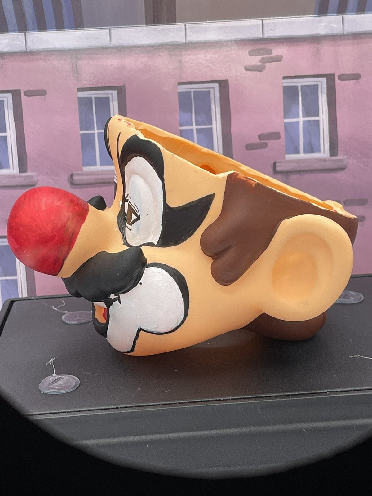 20 Inch Super payaso Mario Halloween Decoration Flower Pot Custom