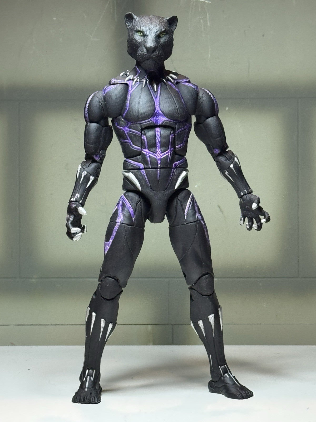 Custom Black Panther Marvel Legends Earth X Beast Deities