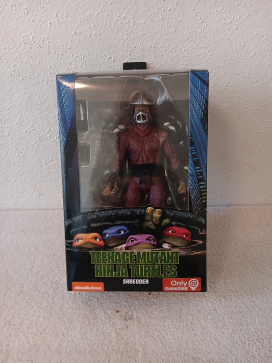 NECA Shredder Teenage Mutant Ninja Turtles Figure 1990 Movie Gamestop Exclusive