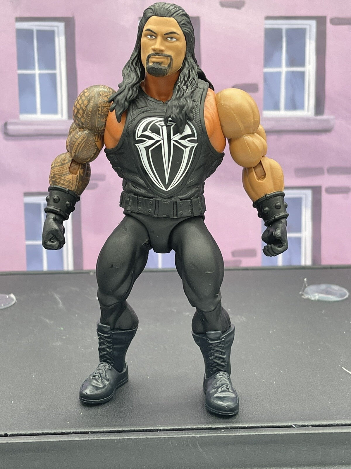 Roman Reigns WWE Masters of the Universe Superstars Remco Style Custom