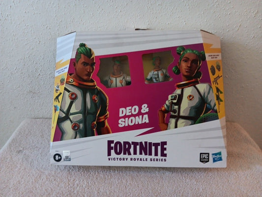Hasbro Fortnite Victory Royale Deo and Siona Battle Royale Action Figures