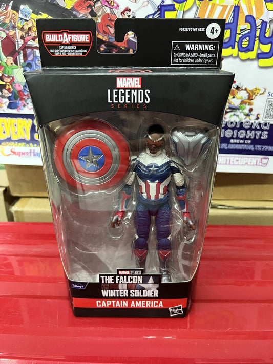 Sam Wilson Captain America Marvel Legends Falcon and Winter Soldier Disney+