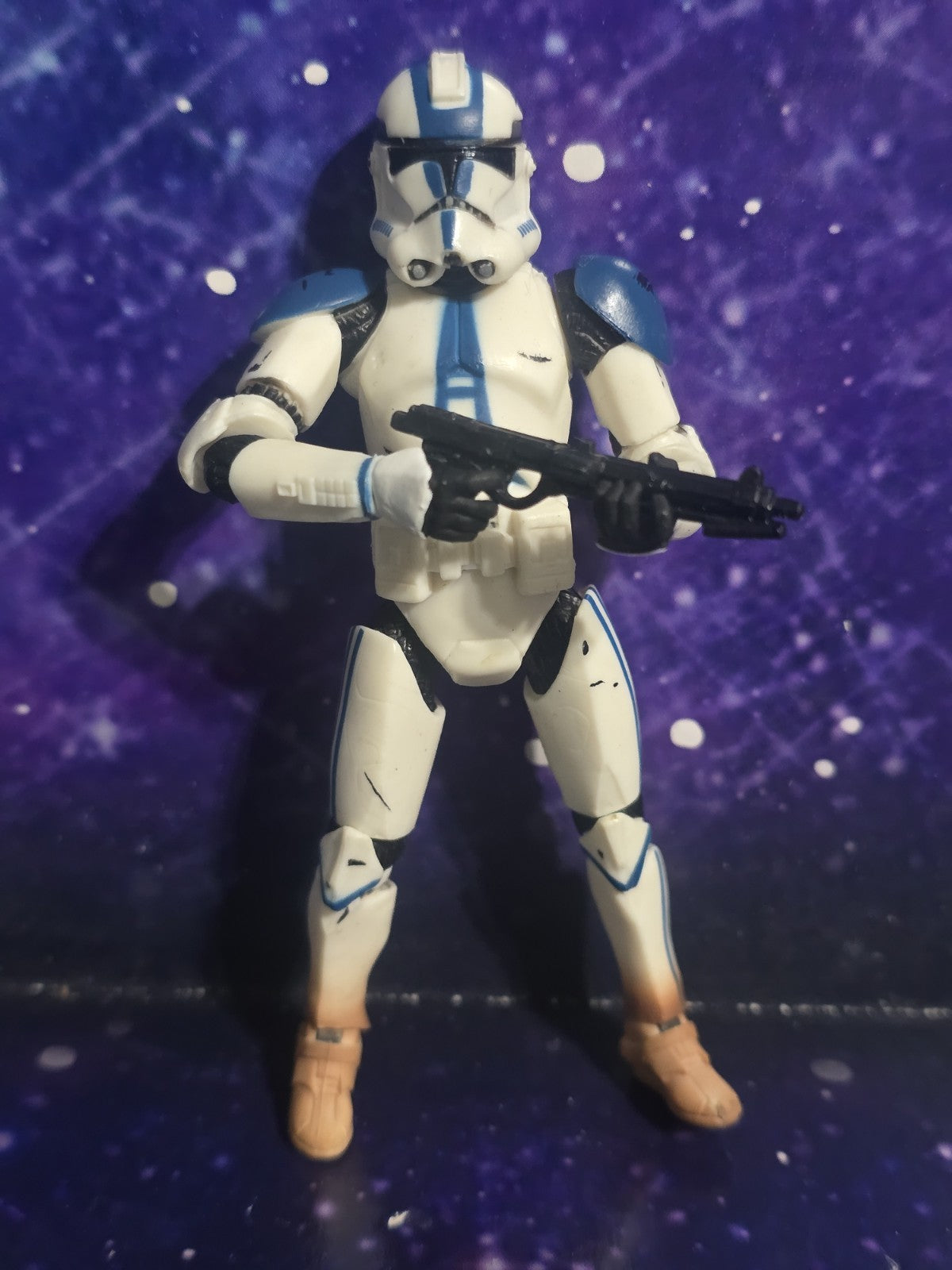 04 Hasbro Star Wars Revenge of the Sith, 501st Clone Trooper 3.75" Action Figure