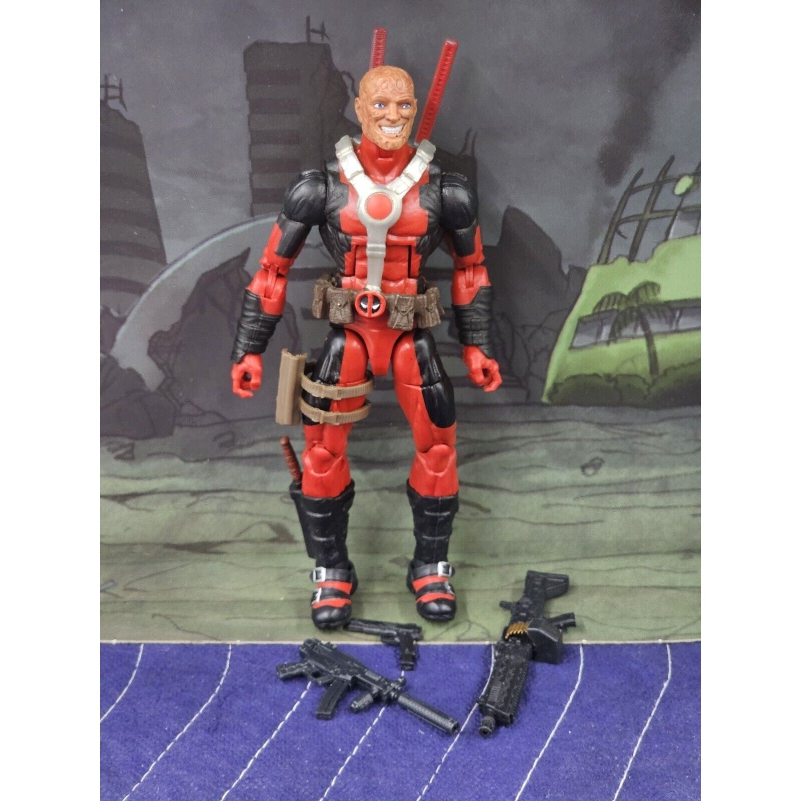 Marvel Legends Deadpool w/ GI Joe Classifed Weapons
