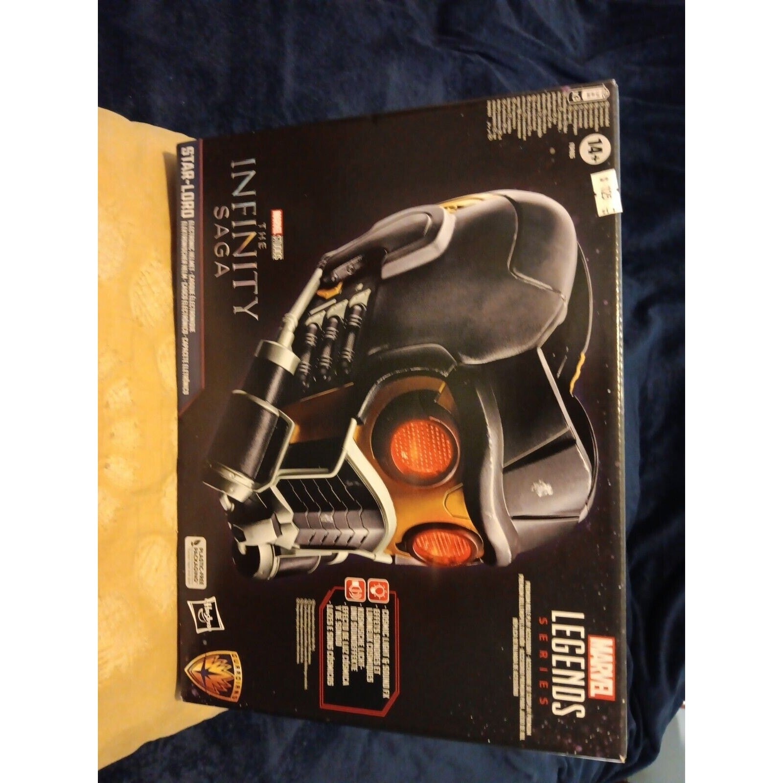 HASBRO MARVEL LEGENDS GUARDIANS OF THE GALAXY STAR-LORD ELECTRONIC HELMET 2023
